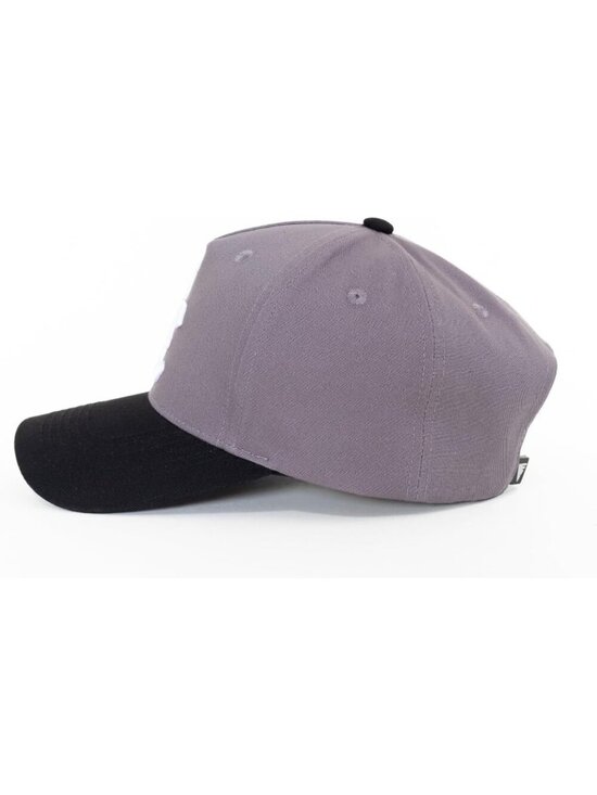 Unisex Grey Vintage Trucker Hat Baseball Snapback Closure Cap for Outdoors main image 4